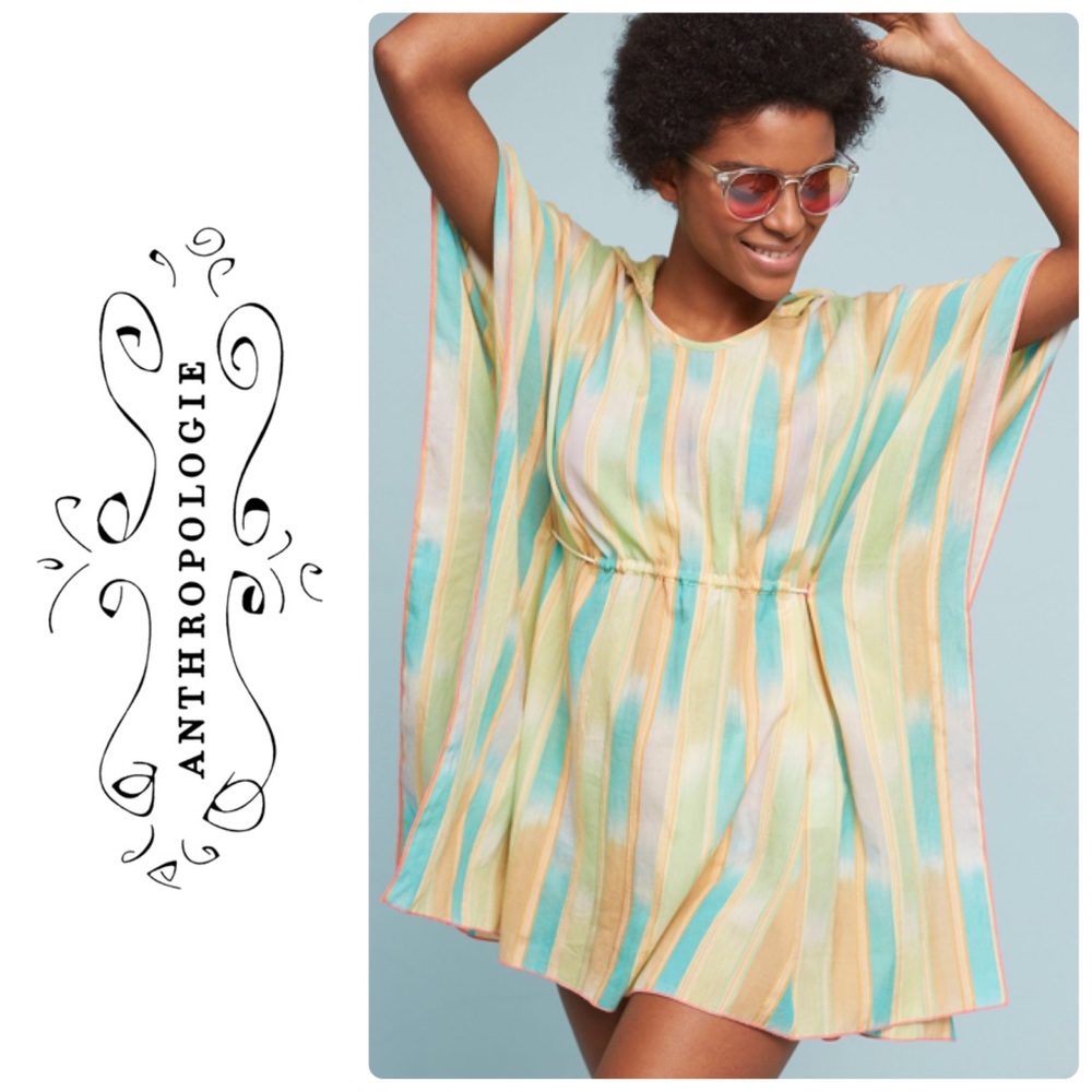 BNWT Anthropologie Lilka Pastel Yarn-Dyed Tunic